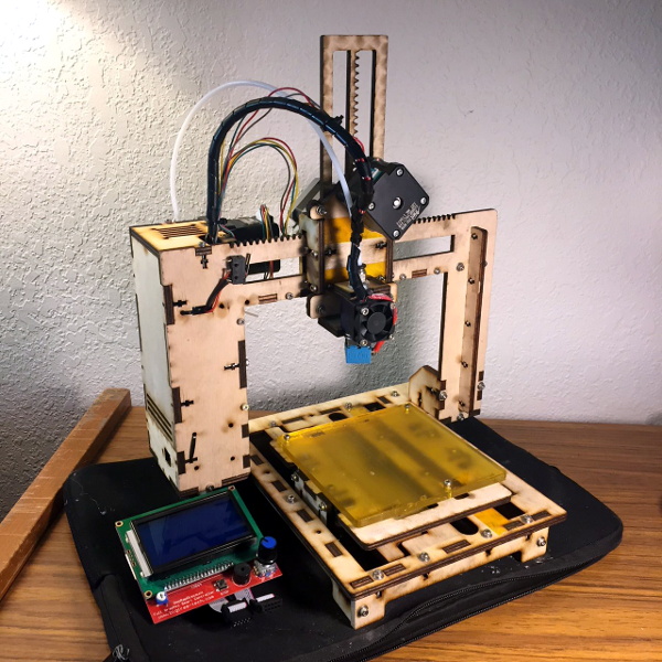 3D Printer Reprap Makerbot Replicator clone Frame Laser Cut PlyWood